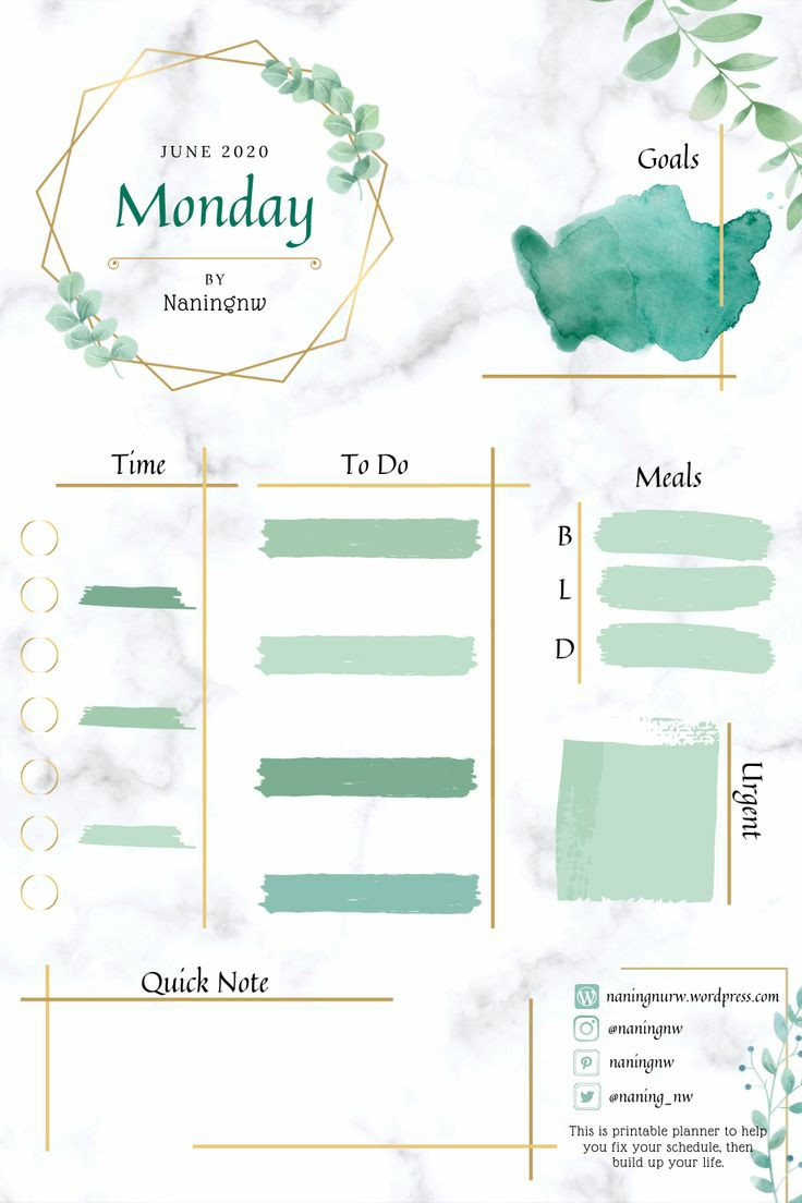 This week, I'll post #dailyplanner for #June 2020. Happy to start this new #hobby and share it to you all.
Semoga bermanfaat, guys.
