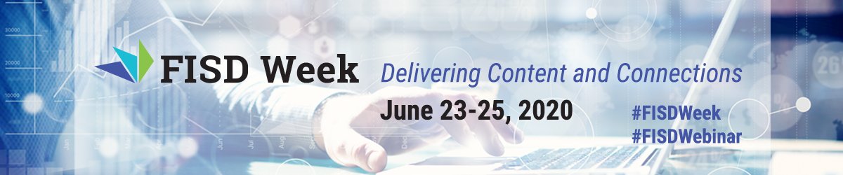 CJC_MarketData's tweet photo. Looking forward to #FISDWeek2020 tomorrow - a great opportunity to virtually reconnect with market data professionals and get involved in lots of industry discussion. We hope to see/hear you there! More info: https://t.co/wqBgEyQgdx #marketdata #cloud https://t.co/E8Fbt6BOgR