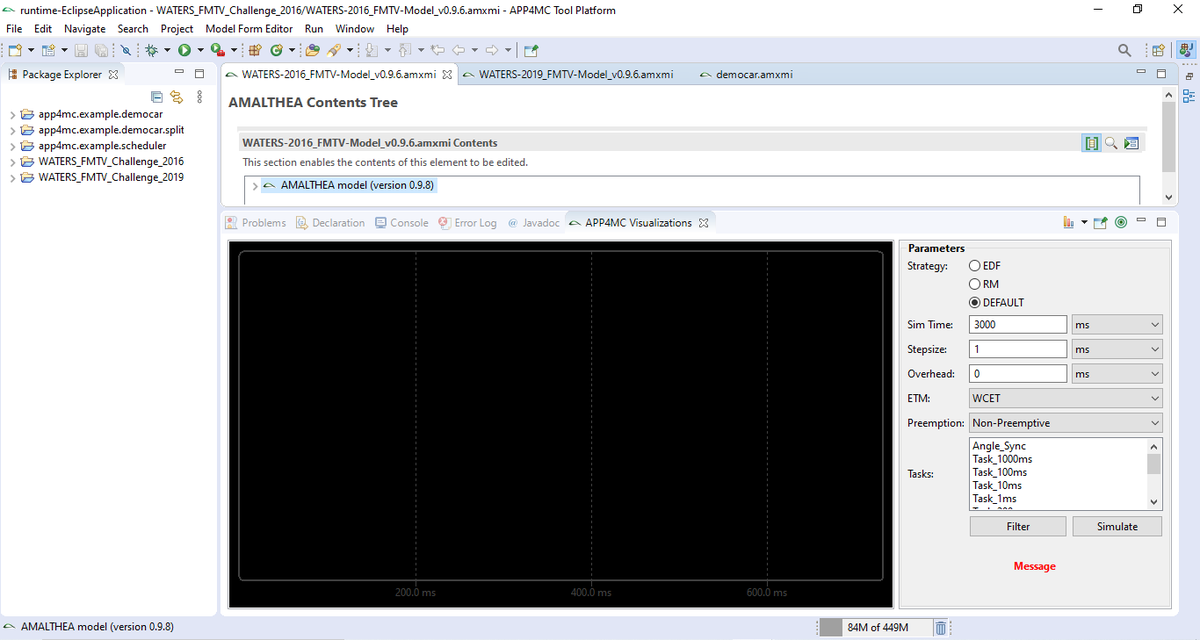NPkompleet's tweet photo. I am working on the visualization of a discrete event simulation of task schedules on #Eclipse #APP4MC as part of my #GSoC2020 project. Thanks to @GSoC, @EclipseFdn and @PanoramaEng for another chance to contribute to open source software. https://t.co/Q2341y52wh