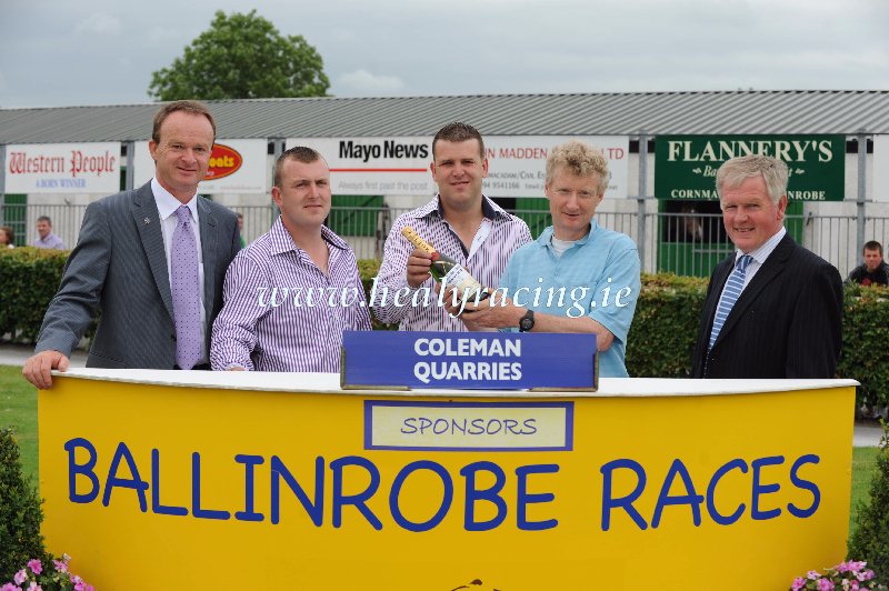 #FromTheArchives 10 years ago today 22-6-2010 @BallinrobeRaces 'De Senectute' and @patjsmullen win for owners Metropolitan Properties Ltd and trainer @WillieMullinsNH (c)healyracing.ie