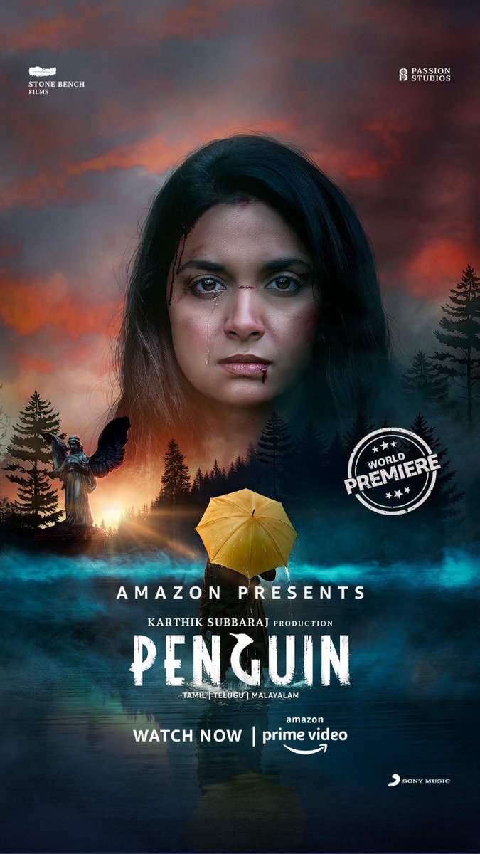 Ashwin ๐ฎ๐ณ (@ashwinravi99) on Twitter photo Been hearing good reviews about #Penguinonprime so We watched it last night. <a href="/KeerthyOfficial/">Keerthy Suresh</a> has slipped into her character with so much ease along with the suspense that got all of us hooked on. The BGM was ๐๐ Itโs on @primevideoin
<a href="/karthiksubbaraj/">karthik subbaraj</a> @EashvarKarthic Been hearing good reviews about #Penguinonprime so We watched it last night. <a href="/KeerthyOfficial/">Keerthy Suresh</a> has slipped into her character with so much ease along with the suspense that got all of us hooked on. The BGM was ๐๐ Itโs on @primevideoin
<a href="/karthiksubbaraj/">karthik subbaraj</a> @EashvarKarthic