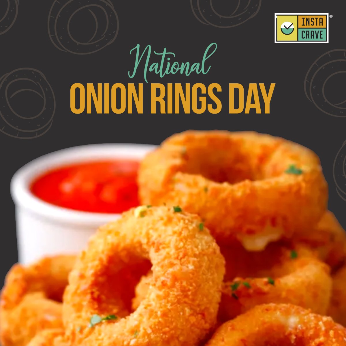 It's National Onion Rings Day 😍😍♥️♥️
.
.
.
#Instacrave #nationalonionringsday #onionrings #onions #onionsringsforlife #foodies #foody #foodyoulove #foodiesofinsta #foodheaven #foodinspiration #foodoftheday #foodforthought #MondayVibes