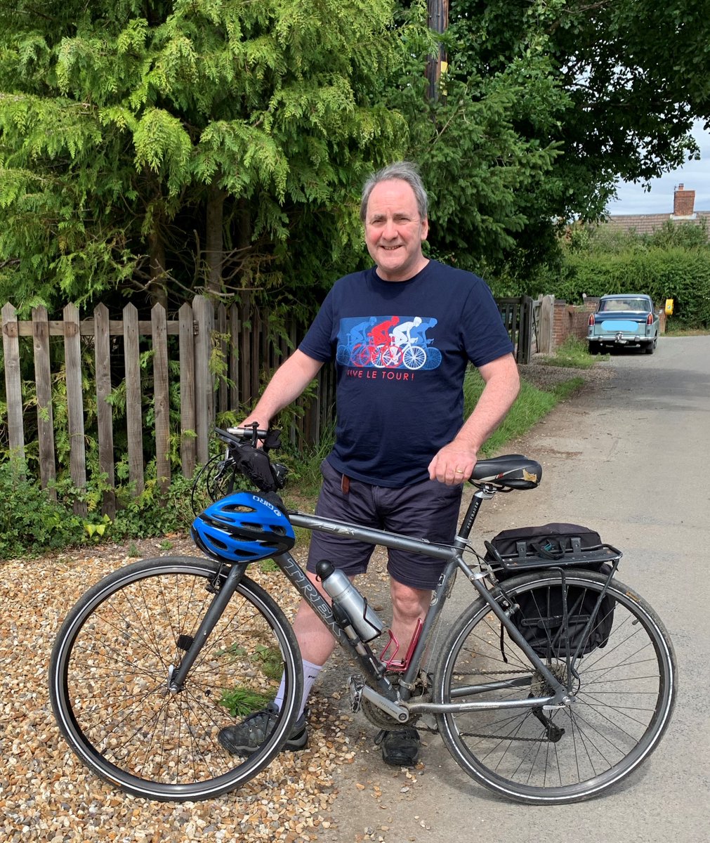 #Shropshire antiques dealer, 61, (me :)) aims to cycle 500 miles for <a href="/alzheimerssoc/">Alzheimer's Society</a> The ride begins today 22 Jun. Like to get involved? Please go to my <a href="/JustGiving/">JustGiving</a> page justgiving.com/fundraising/an… <a href="/ShrewsburyChron/">Shrewsbury Chronicle</a> <a href="/ShropshireStar/">Shropshire Star</a> <a href="/shropshirelive/">Shropshire Live</a> <a href="/BBCShropshire/">BBC Shropshire</a> #dementia #Shrewsbury
