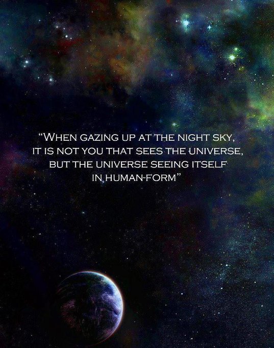 -kembali pada alam semesta ini. Bayangkan jika alam semesta ini wujud tanpa 'consciousness' manusia, tiada sesiapa yang dapat melihat, menikmati dan mempelajari sesuatu daripada the wonders and beauty of this intricate and complex world. The entire universe would be meaningless!