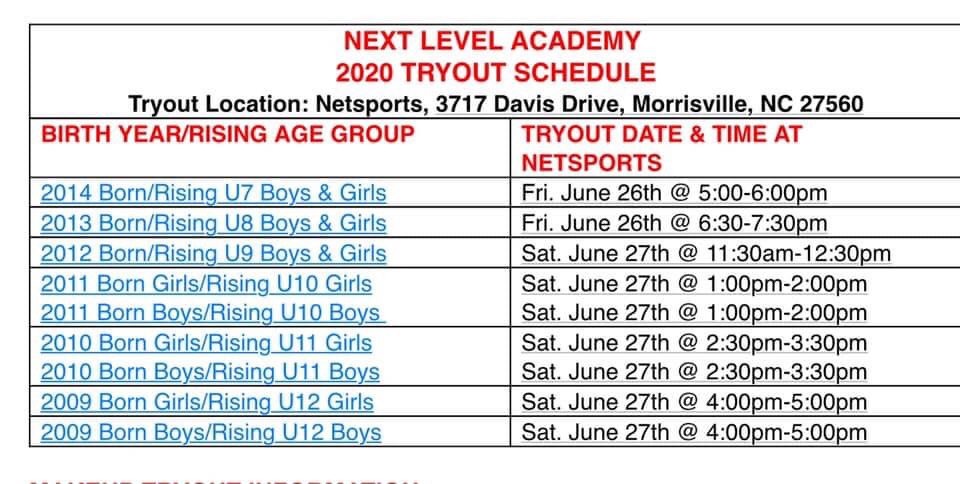 Next Level Academy tweet media