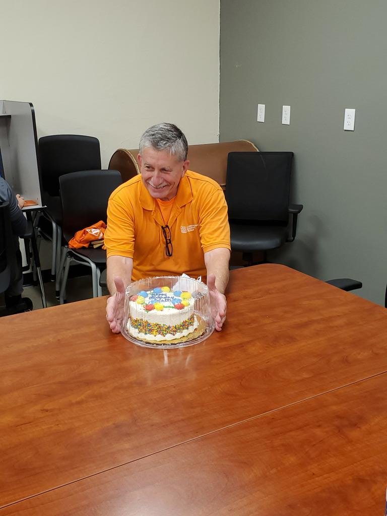 Celebrating Birthdays at STORE 3606. HAPPY BIRTHDAY Walt 🎂.
