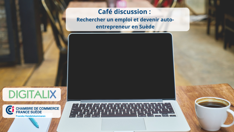 #Entrepreneurship #JobSearch #Sweden #HR

Have a look back at our "café discussion" on job search and entrepreneurship in Sweden, moderated by Estelle Darrigade and organised together with Claude GOURLAOUEN, founder of the accounting firm Digitalix! ⬇️

ccfs.se/sv/handelskamm…