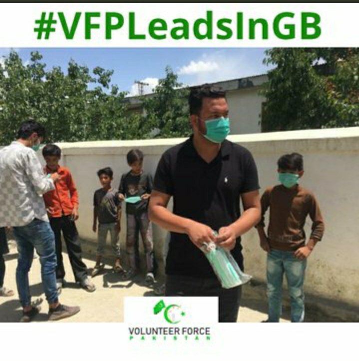 Gilgit Baltistan team of VFP very passionate in their work, and they work in this pandemic situation
#VFPLeadsInGB
