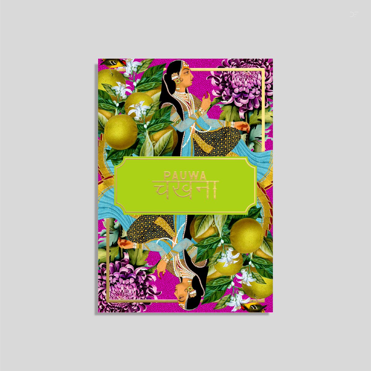 InDesignFoundry's tweet photo. Our team of #illustrators took inspiration from the Raja-Rani stories of India and created these playing-card style menu cards for #HyattRegency Lucknow's Indian bar, UPs. Each card was collaged to intrigue and enchant.

#DFworks #designthinking #chennaiagency #menudesign #Design https://t.co/7DqdostZ5l