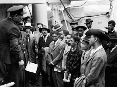 On 22nd June 1948, HMT Empire Windrush arrived at Tilbury. Not only rebuilding Britain but a third of the passengers had served in the RAF and had fought for Britain.

rafmuseum.org.uk/research/onlin…