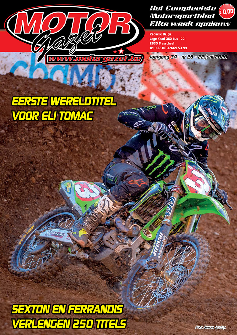 Motorgazet 26: opnieuw digitaal met het laatste nieuws over het WK Supercross en daarnaast ook wegrace trainingen. Surf naar motorgazet.be. #digitaal #gratis