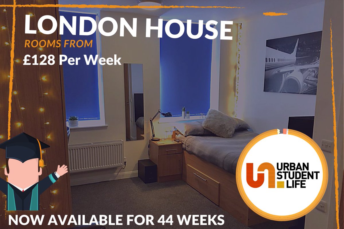 Enjoy stress free student living at London House with amazing en-suites. 🏡 friendly staff 🙋‍♀️amazing social spaces 👩🏼‍🤝‍🧑🏽 a fab events calendar &amp; more. Flexible Bookings now available!* Directly #StudentLife #HighWycombe *T&amp;C's Apply. Please visit website for details.