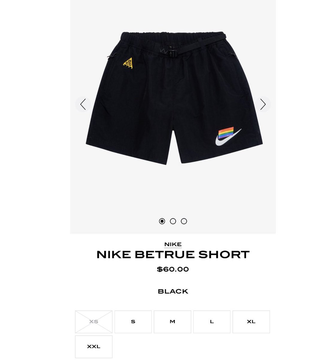 nike betrue shorts