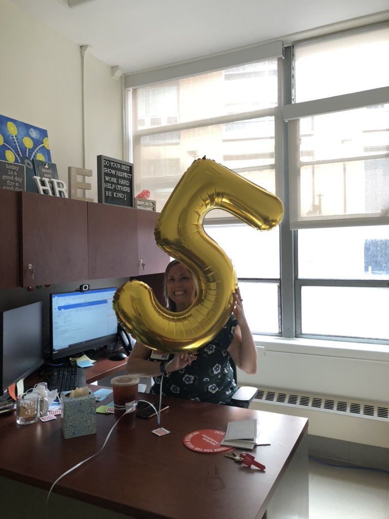 Happy Work Anniversary <a href="/Erica_HRNYP/">Erica Kreiswirth</a> Thank you for being such a valuable member of our team. I appreciate your hard work and dedication.  You are proof that <a href="/nyphospital/">NewYork-Presbyterian</a> is Where Amazing Works 🤗