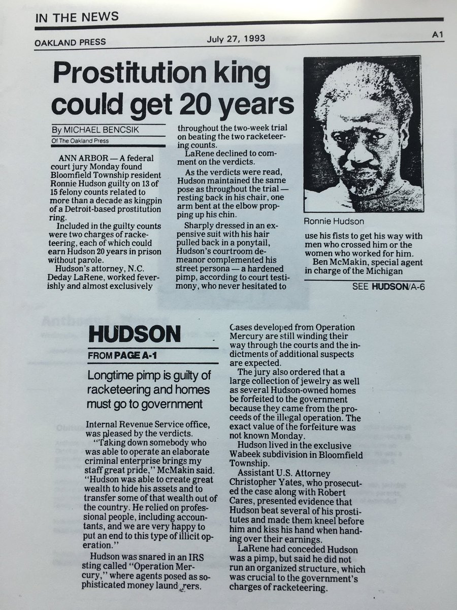 Going through my mom’s papers over the weekend, I discovered that she saved everything I sent her. This newspaper article sums up a case I prosecuted in the early 1990s before most people even knew about human trafficking.