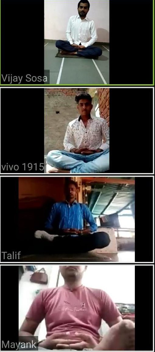 Yoga is inclusive, it can be practised by people of all ages, faiths and countries around the world. Trainees of LIS, Naroda celebrated #Internationalyogaday2020 through zoom #Skill4Jobs #SkillIndia #YogaSkills #Skills4Yoga #YogaForAll #YogaAtHome #YogaDuringLockdown