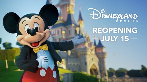 Great news! Reopening of Disneyland Paris on July 15th ! #NoMagicWithoutYou #DisneylandParis #disneyparks