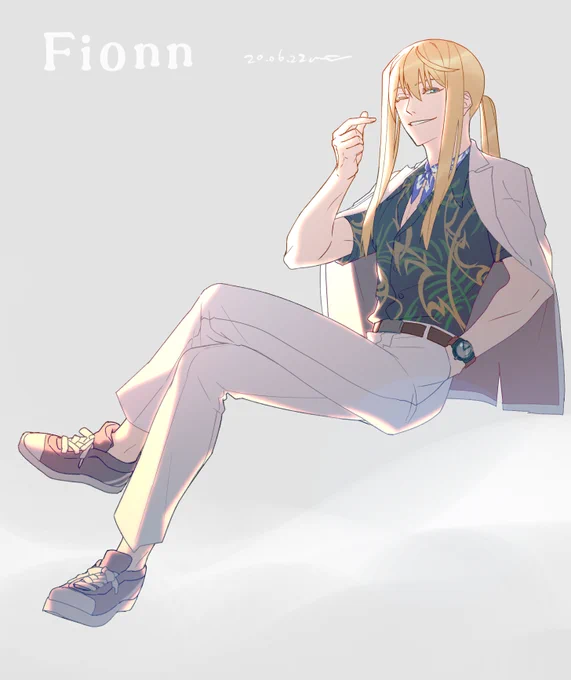 夏服のフィン 