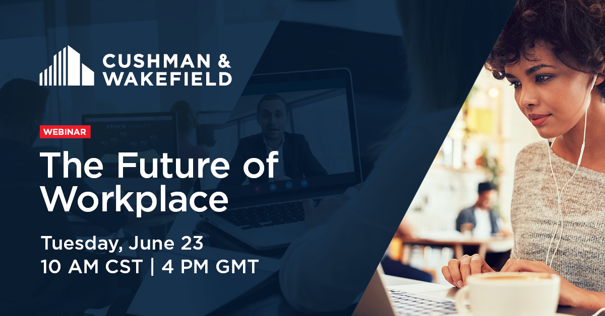 What is the role of the office and how and where will we live and work in the future? Join our workplace experts to discuss the findings of our Future of Workplace report, tomorrow, 6/23 at 10am CST/ 4pm GMT. Register here >> bit.ly/3127WYN