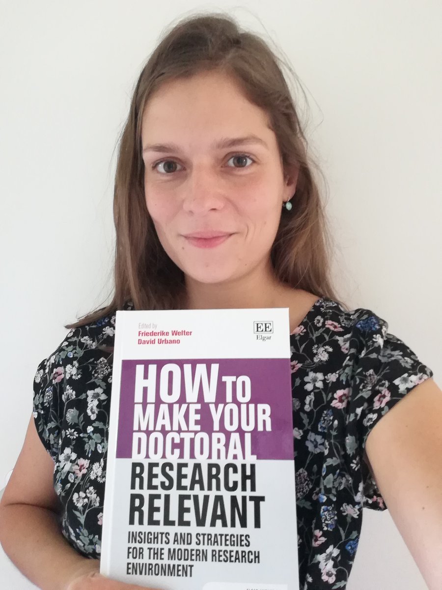 happy to hold our new book in our hands. In my article I write about value of business events for engaged scholarship #EconTwitter #doctoralresearch #relevance
e-elgar.com/shop/gbp/how-t…