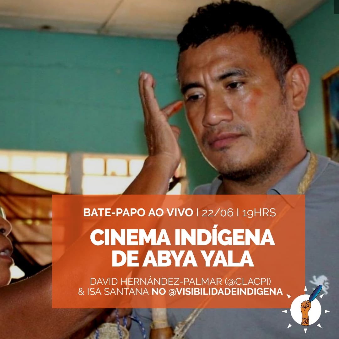 IndiFest Cinema Indígena (@cineindifest) on Twitter photo #CinemaIndígena amb David Hernández Palmar <a href="/davidhpalmar/">David Hernández</a> cineasta i comunicador del poble Wayuu. Avui a les 19h #Brasil a través de @visibilidadeindigena (Instagram)
#cineindígena #abyayala #pueblosoriginarios #CinemaIndígena amb David Hernández Palmar <a href="/davidhpalmar/">David Hernández</a> cineasta i comunicador del poble Wayuu. Avui a les 19h #Brasil a través de @visibilidadeindigena (Instagram)
#cineindígena #abyayala #pueblosoriginarios