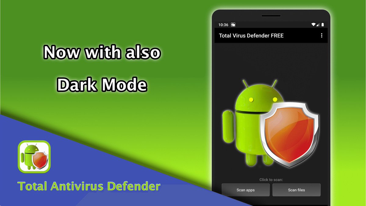 securitydefend's tweet photo. https://t.co/08aEZYCl8E
Total #Antivirus Defender for #Android: the popular #app to protect your #smartphone and #tablet against #viruses and #malware has been updated to 2.5.9 and is available for #FREE download on #GooglePlay. Try the new Dark Theme https://t.co/VNUUNfTDZR