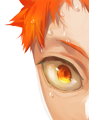 emiya shirou solo 1boy male focus close-up eye focus orange hair white background  illustration images