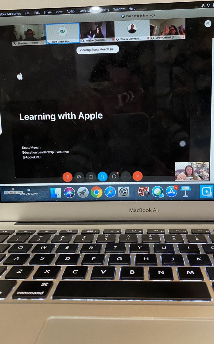 katiebillie_'s tweet image. I’m excited to be learning today with ADEs from IL, WI and IN! #AppleEDUChat #62Learns #62ICS