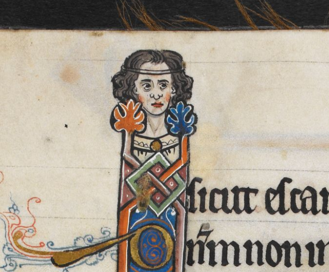 When you're worried about your friend's choices. (BL, MS Additional 62925, f. 17r)