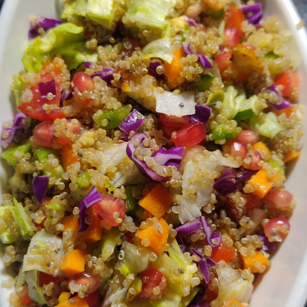 cookthatup's tweet photo. We couldn't go into  #pridemonth without preparing our pride special Rainbow Quinoa Salad. Recipe out at 8 PM IST  tonight on FB and Insta 
#pride🌈 #pride2020 #pridefood #quinoarecipes #quinoa #saladrecipe #rainbowfood #rainbow #foodbloggers #foodlovers #saladlovers #lgbtq🌈 https://t.co/BC59yYv99Q