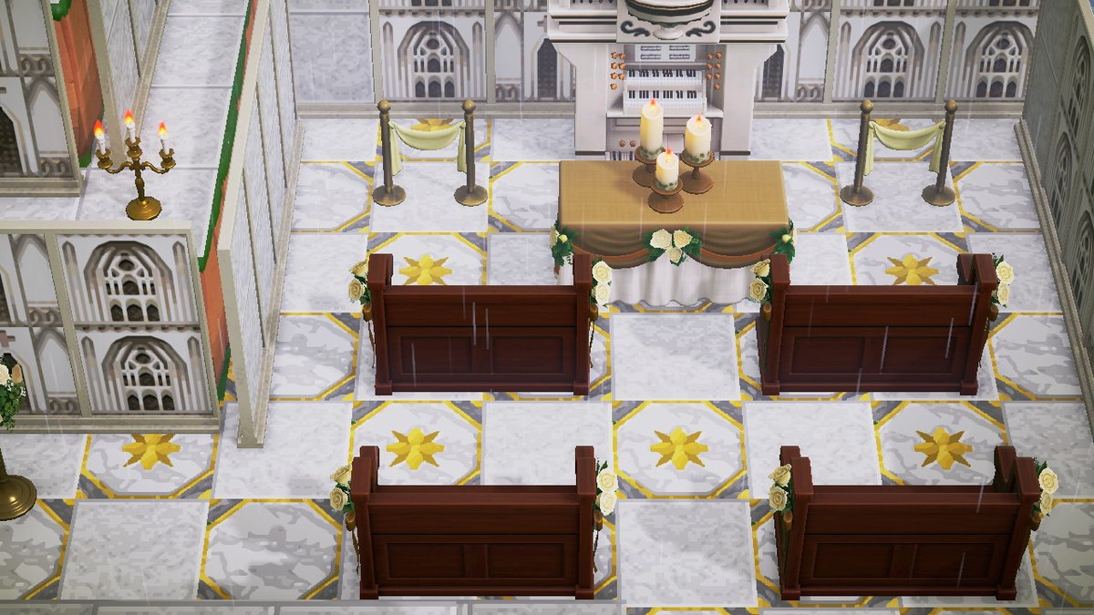 kearalachelle's tweet photo. #AnimalCrossing #ACNH #NintendoSwitch so i made a church. #animalcrossingnewhorizons #simplepanel https://t.co/hjx7RhpEkV