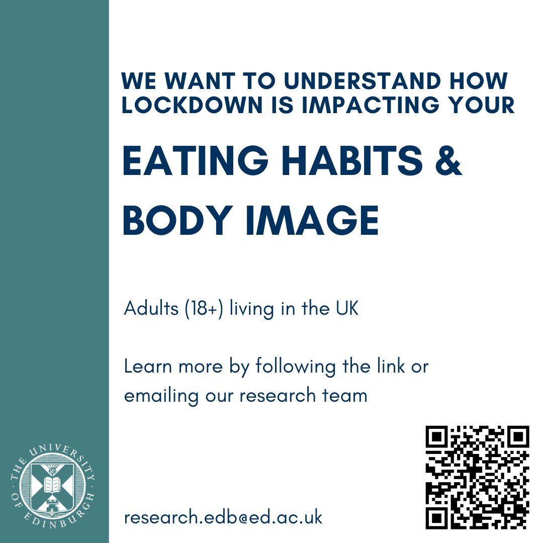 ResearchBow's tweet photo. The Eating Disorder and Behaviour (EDB) research group is looking for participants (UK residents, 18+) to fill out a #survey on eating and exercise behaviours during #lockdown and beyond! 

Look out for our blog post introducing the EDB group (coming soon)!

#COVID19 #coronavirus https://t.co/PNTd1mhVIO
