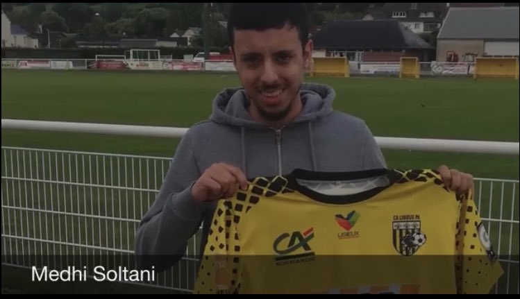 ca_lisieux's tweet photo. Le club est heureux de vous annoncer l’arrivée de @soltani_medhi, le roi des petits ponts 👑 https://t.co/NAMZbXsT8C