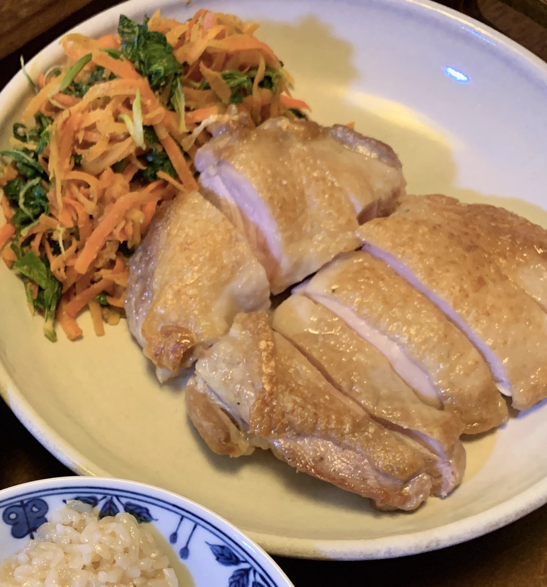@zennoh_food 鶏もも肉の塩焼き、お応え申し上げます！ 