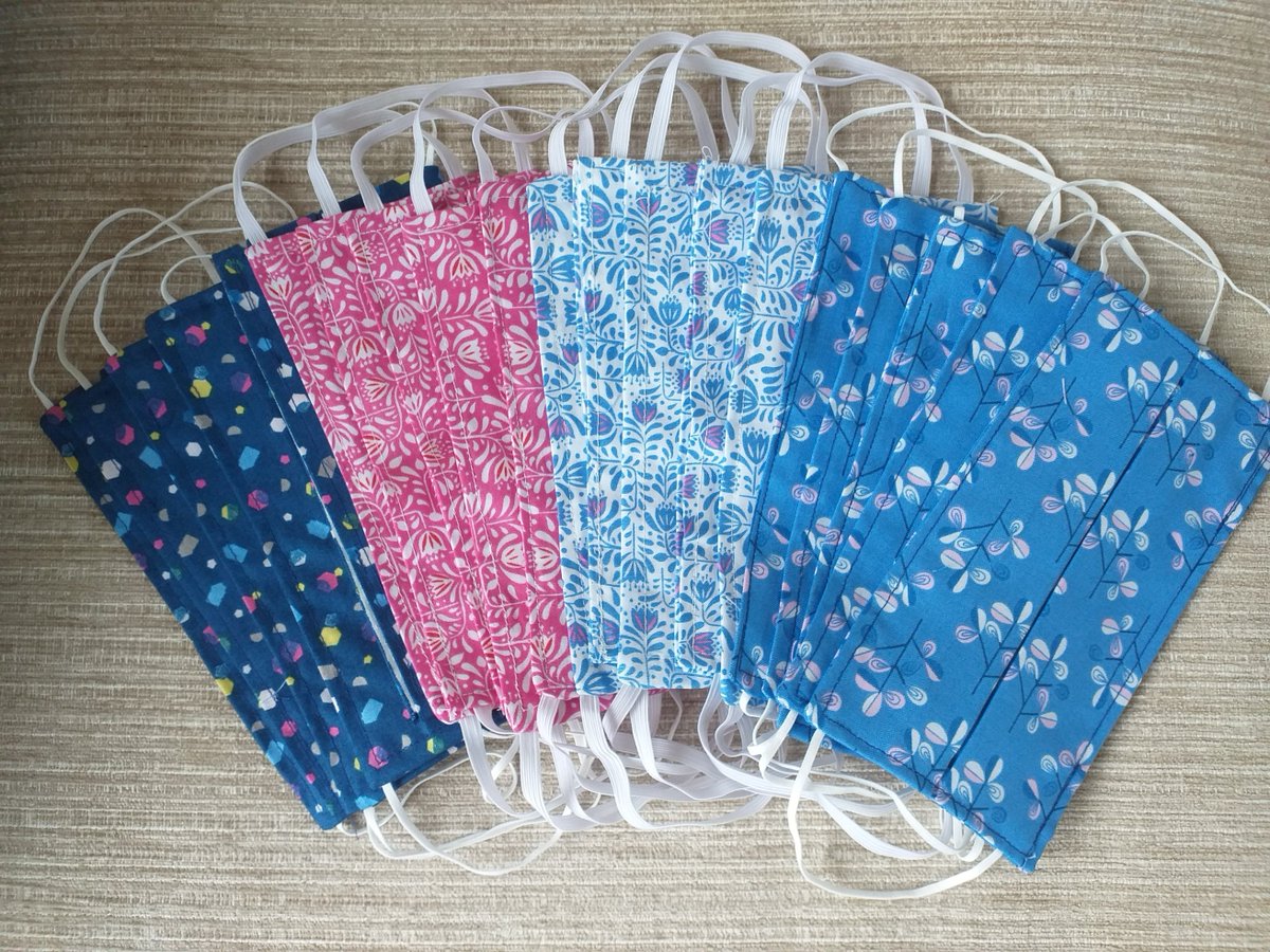 PamRudge's tweet photo. WOW! my fundraising Face Coverings project reached £700 this morning! All donations going to @alzscot. I am totally blown away with your generosity - thank you!  I am still whizzing away on the sewing machine when I can. Another fabric order going in today. #busydayoff #dementia https://t.co/5k1HCm5LXd