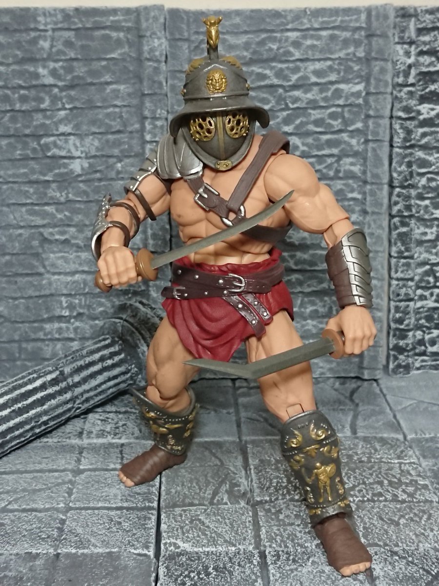 Mythic Legions　xesray　剣闘士　6インチ　フィギュア XesRay studio Combatants Fight for Glory レビュー - hobbideaのブログ