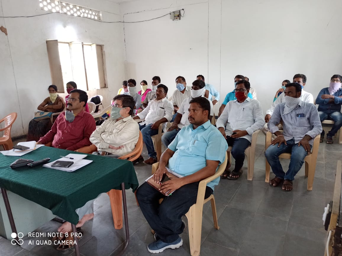 MPO_Eligaid's tweet photo. MPDO,MPO,Sarpanch's &amp; Panchayat Secretaries are attended Video conference By Hon'ble Minister (PR&amp;RD) on Preparation for 6th Phase of TKHH Program at Eligaid Mandal @DPO_PDPL  @Collector_PDPL https://t.co/5qj0ldbi7J