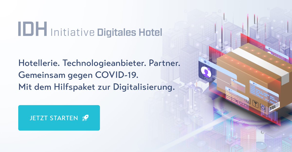 We have joined forces with 12 german startups to support innovative hotels during COVID19!

The initiative helps hotels to use this downturn to test out new tools for FREE and find their way into a more digital world. lnkd.in/d9xrabW