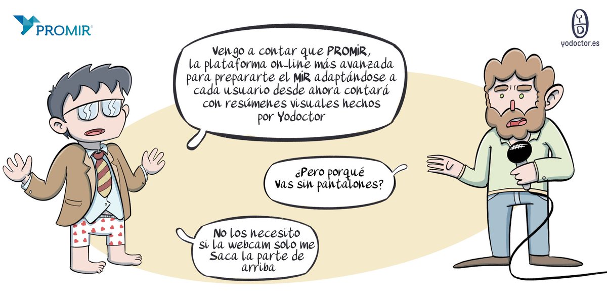 ¡Vamos a empezar a colaborar con <a href="/yodoctorcomic/">Yo, Doctor</a> para que tengáis los mejores #ResumenesVisuales de los principales temas #MIR! 👨‍⚕️

¡Bienvenidos Juan y Guido al equipo PROMIR!
 
Un nuevo compromiso con la #ComunidadPROMIR 🤝
 #PROMIRnopara #YoDoctor #PromirTeAyuda #NovedadPROMIR