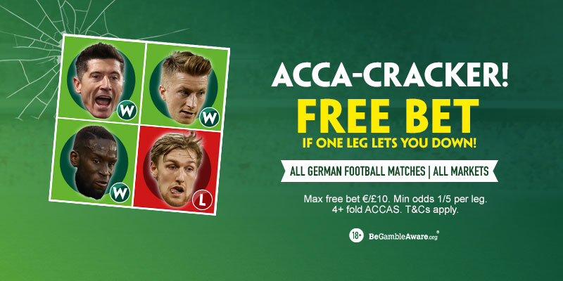 Paddy Power On Twitter Acca Cracker Free Bet If One Leg Of Your 4 Fold Acca Lets You Down Max Free Bet A Tenner T Cs Apply Full T Cs Https T Co 6jinfngyjo Https T Co Hsdkek2vu8