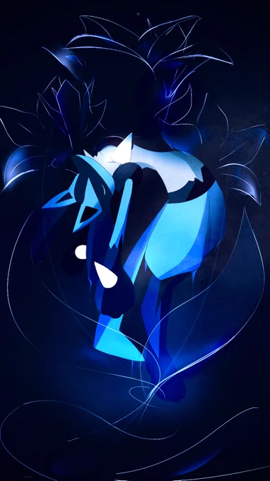 ルカリオ/Lucario
蒼に咲く 