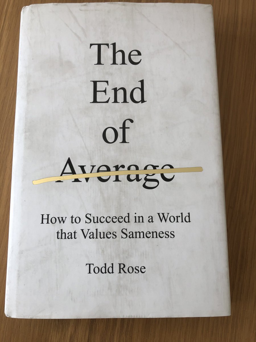 LaurieMcGinley1's tweet photo. I watched this webinar last week with @BeyondPulse and @_ToddBeane ⚽️ @MarkWilloWilson recommended this book and I just got this through the post today. Looking forward to reading it and would recommend people watching the webinar! #endofaverage #tovo https://t.co/iqDrTgUJbV