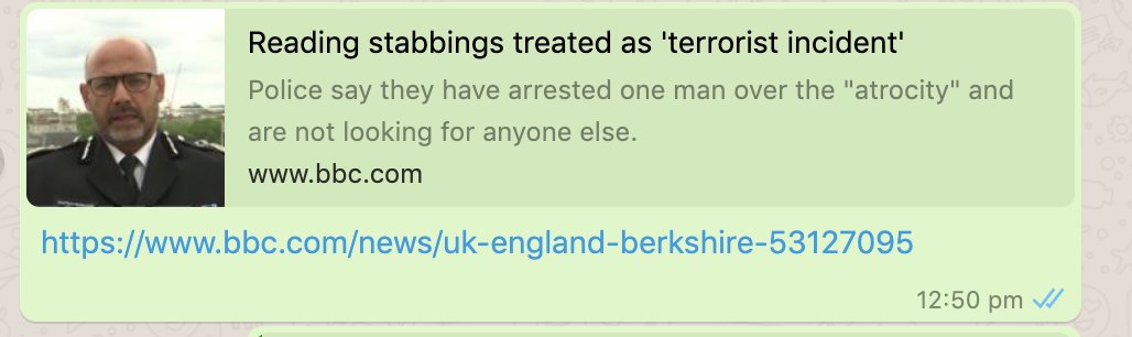 Alom_M_'s tweet photo. Just some BBC Propaganda for ya'll
Look at the BBCs headline on this URL when they thought the attacker of the Reading stabbings was Muslim vs the headline on the SAME URL when they found out he wasnt
#Readingstabbing #ReadingAttack #readingterroristattack https://t.co/KLatXQENNu