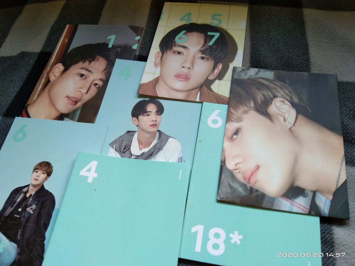 2nd - SHINee 2018 SG Includes PC, Poster, and Notebook of Key and Taemin. As well as Minho's poster.