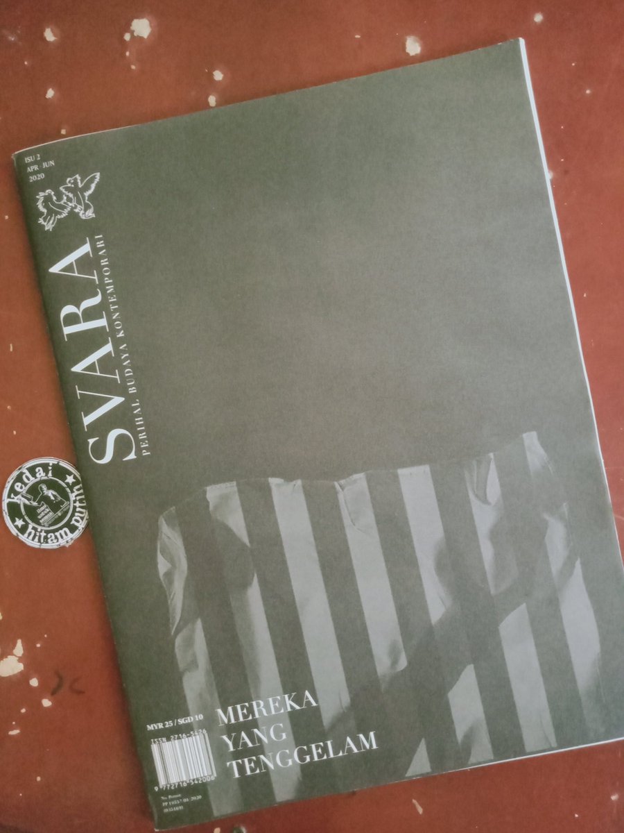k_hitamputih's tweet photo. SVARA isu 2 2020
RM 25
ORDER; Whatsapp #khp 0123840415
COD sekitar bandar k.bharu kelantan

#svara #kedaihitamputih #kedaibuku #kotabharu #kelantan #malaysia #books #buku #bukuonline #malaysiamembaca https://t.co/WNjBu2dwwM
