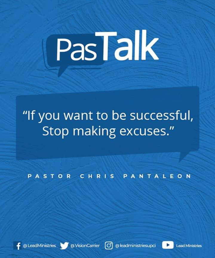 VisionCarrier's tweet photo. You block your favor by procrastinating your labor.
#PasTalk https://t.co/VixyoDFENx