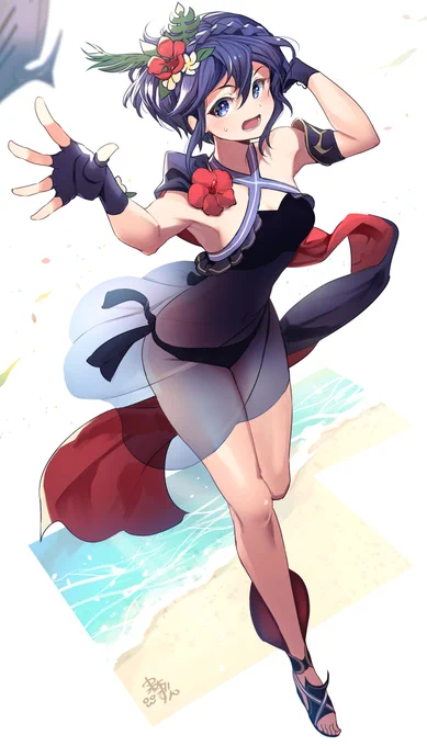 水着ル…マルスちゃん 