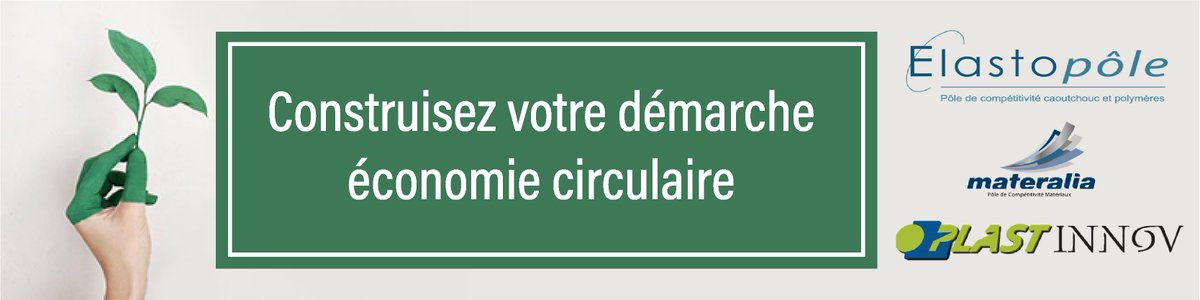 [📍 Questionnaire] 

Materalia, <a href="/ELASTOPOLE/">ELASTOPOLE</a> et@Plastinnov organisent un événement. Pour proposer du contenu pertinent, nous aimerions en savoir plus sur vos besoins et vos solutions en matière d'économie circulaire. 

Questionnaire➡️ urlz.fr/cYs8

#economiecirculaire
