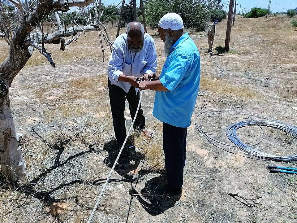 Aalkhraba's tweet photo. جانب من أعمال صيانة خط 11 بجوار محطة النقلية شملت شد أسلاك بمسافة 200 متر والتي أنجزت يوم أمس الأحد بجهود فنيي ومهندسي دائرة التركيبات العامة طرابلس التابعة لإدارة توزيع طرابلس . https://t.co/xzIKtzRQc8