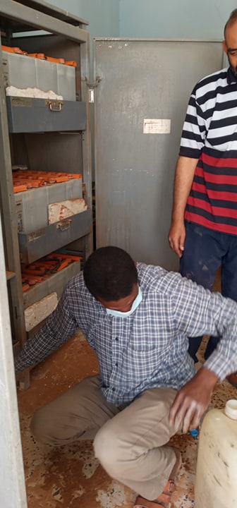 Aalkhraba's tweet photo. تتواصل الجهود التي يبذلها جنود الكهرباء ، حيث قامت فرقة صيانة الجهد المتوسط الشاطئ بالصيانة الدورية لمحطة تمسان 66/11 ك.ف . https://t.co/SV0ncj2Ngc